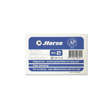 TAMPON POESSA HORSE Nº 2 MEDIANO 7*11 AZUL 250301