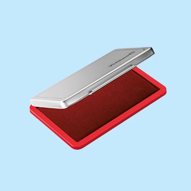 TAMPON PELIKAN Nº 2 MEDIANO 7*11 ROJO