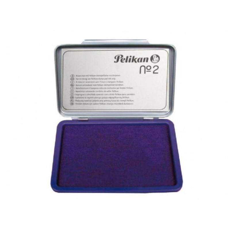 TAMPON PELIKAN Nº 2 MEDIANO 7*11 VIOLETA