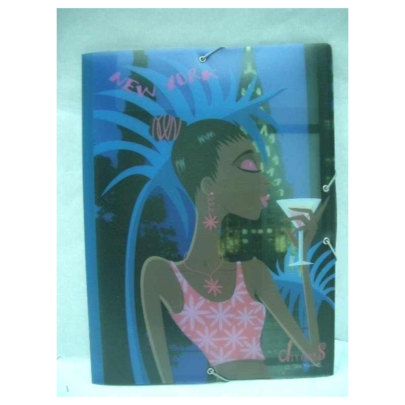 CARPETA DEC FL GOMAS ENRI CITY GIRLS 2 P.P. 13832565 ^