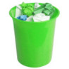 PAPELERA PLASTICO ARCHIVO LISA 2002 VERDE A-2000