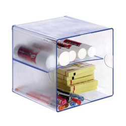 MODULO SOBREMESA APILABLE 2 DEPARTAMENTOS ARCHICUBO 6705 ^ A-2000