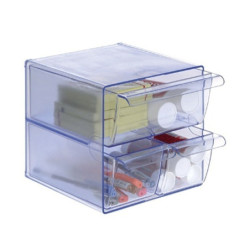 MODULO SOBREMESA APILABLE  1 CAJON GRD. + 2 CAJONES PEQ. ARCHICUBO 6708 ^ A-2000