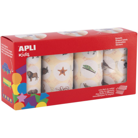PACK 4R.GOMET Ø33 FAMILIA ANIMALES 1400U
