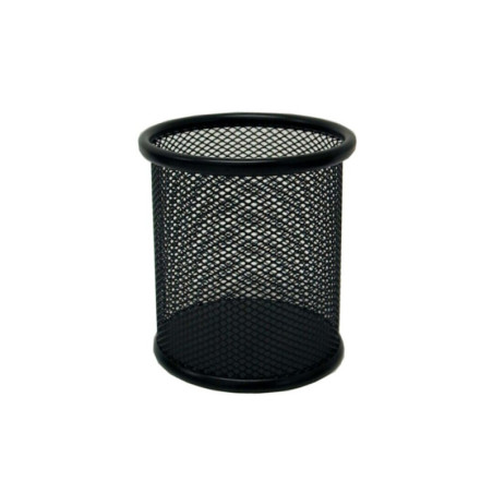 CUBILETE METAL REJILLA NEGRO POESSA 317381