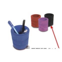 CUBILETE PRYSE SOFTY FLOCADO MANTOVA NEGRO 8000513 ^