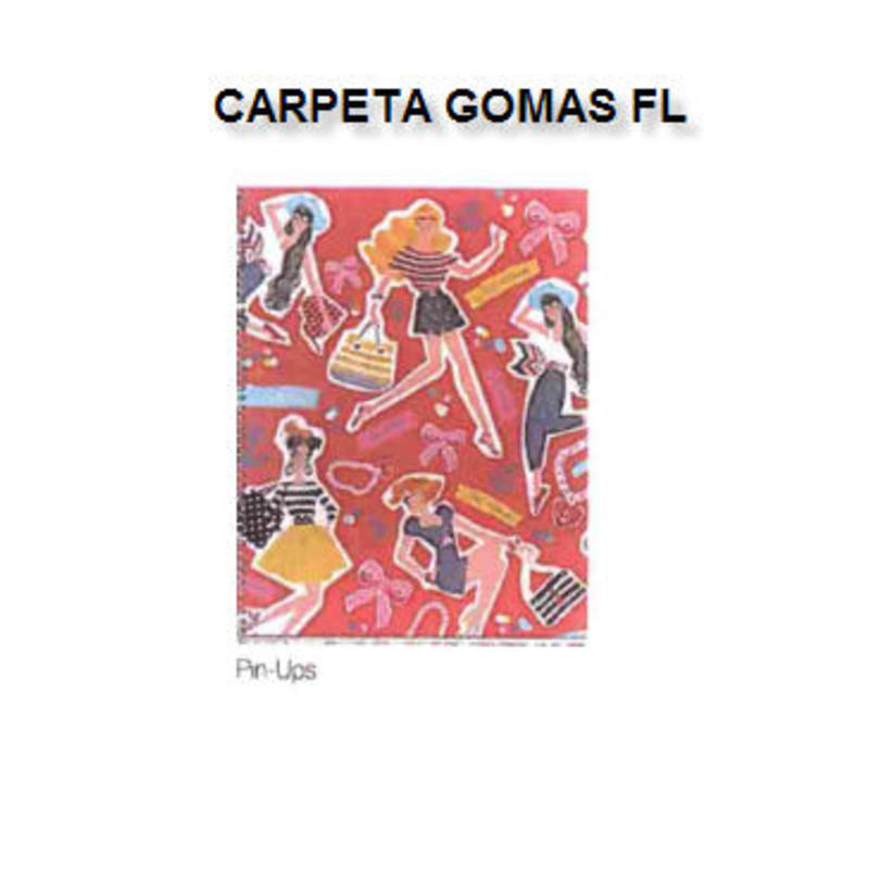 CARPETA DEC FL GOMAS MR 12 JORDI LABANDA PIN-UPS 20530 ^
