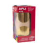 ROLLO GOMETS REDONDOS Ø45 MM METALIZADOS ORO APLI 18483