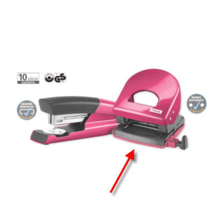 TALADRO PETRUS 62 PINTADO 2 PUNZ. FUCSIA METALIZADO ESSELTE