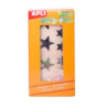 GOMETS METALIZADOS ESTRELLAS GRANDES Y PEQUEÑAS PLATA ROLLO 2360u. APLI 11117