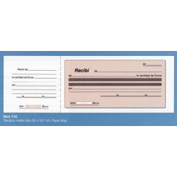 TAL. LOAN RECIBOS T-55  2 TINTAS PTE 5U