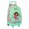 MOCHILA GDE. C/RUEDAS COMPACT EXTRAIBLE DORA SAFTA26 612681918 45X33 UNIDAD