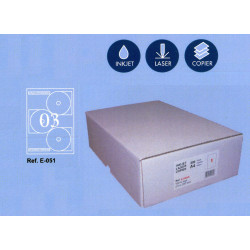 ETIQUETAS LOAN A-4 3 CD 114MM 500H E-051/5 (3)