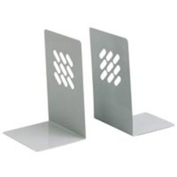 SUJETA LIBROS METAL ARTES JUEGO 2U 9424 NEGRO