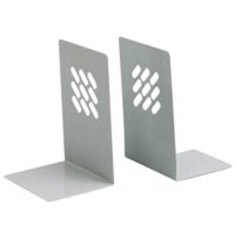 SUJETA LIBROS METAL ARTES JUEGO 2U 9424 NEGRO