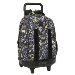 MOCHILA GDE. C/RUEDAS COMPACT EXTRAIBLE SAFTA GRAFFITI "SPLASH" SAFTA26 642624918 45X33 UNIDAD