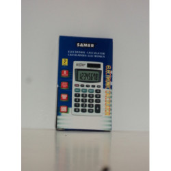 CALCULADORA LEBER BOLSILLO SOLAR 8 DIGITOS C/FUNDA 10.000-00