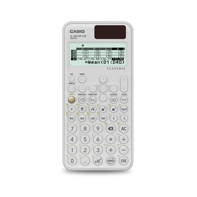 CALCULADORA CASIO CIENTIFICA FX 991 SPCW-WE SOLAR 560+ FUNCIONES BLISTER