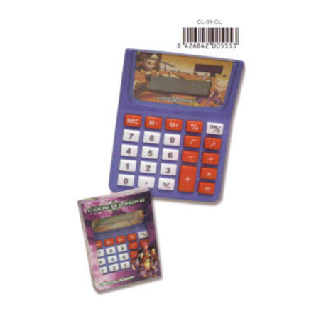 CALCULADORA CYP CODIGO LYOKO MUSICAL SOLAR CL-01-CL ^