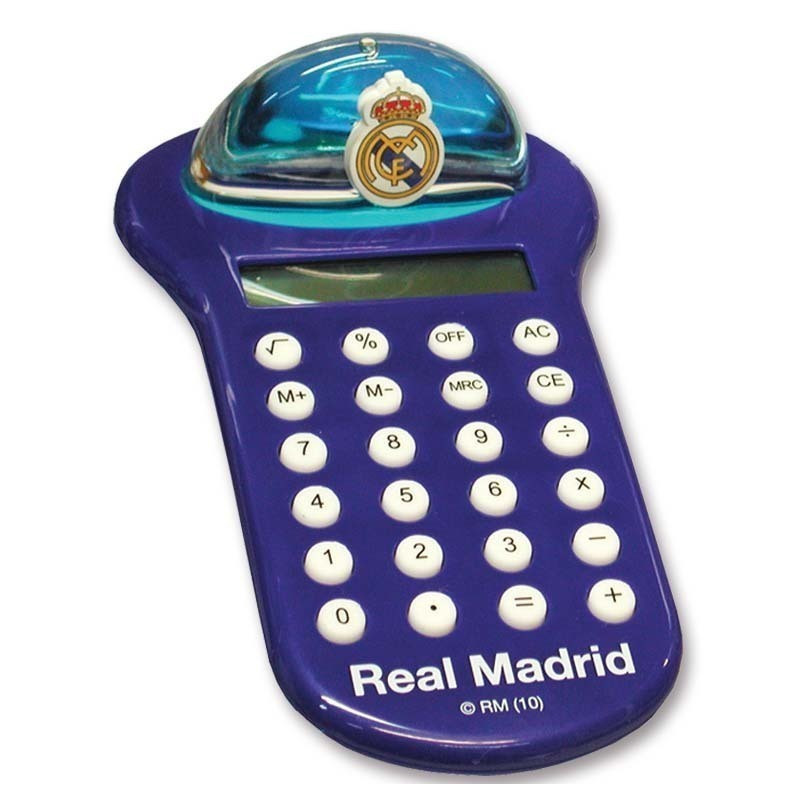 CALCULADORA CYP REAL MADRID ESCUDO FLOTANTE CL-15-RM ^