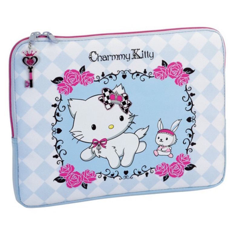FUNDA ORDENADOR SAFTA 11 CHARMMY KITTY ROMBOS 10'' 611112628 ^