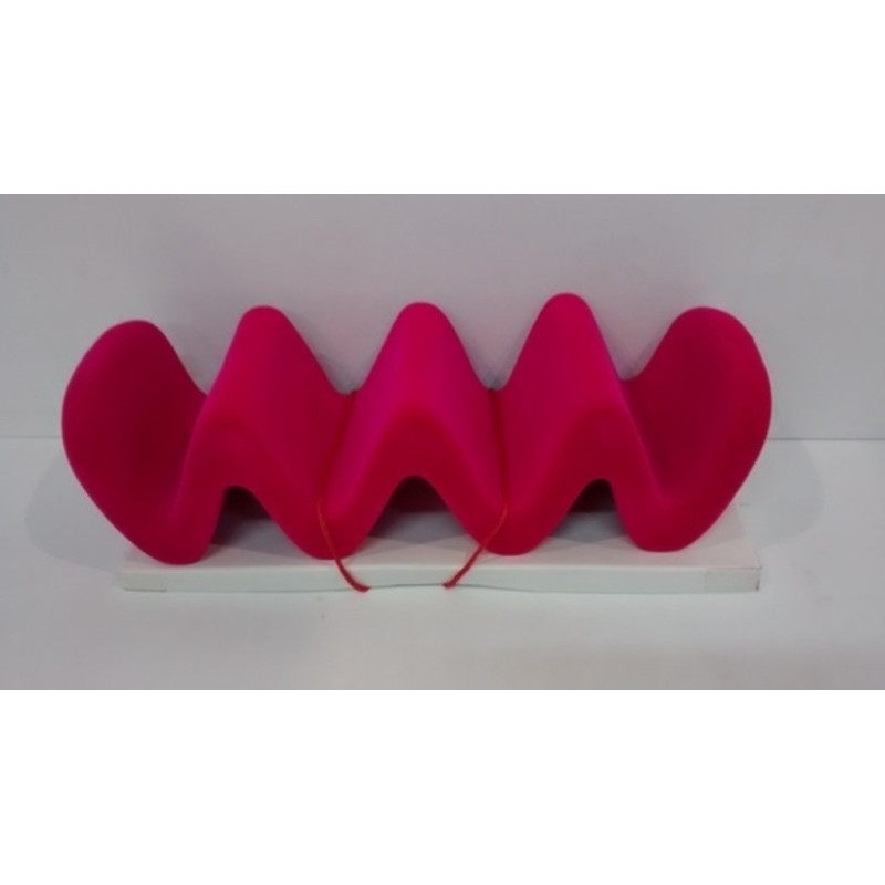 ORGANIZADOR PRYSE SOFTY FLOCADO WAVE FUCSIA 8000552 ^