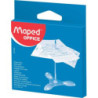 PINCHO SUJETA PAPELES METALICO MAPED 537300 UNIDAD