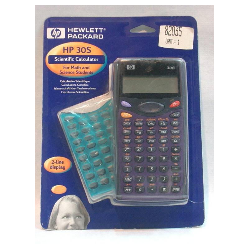 CALCULADORA HP 30S CIENTIFICA ^