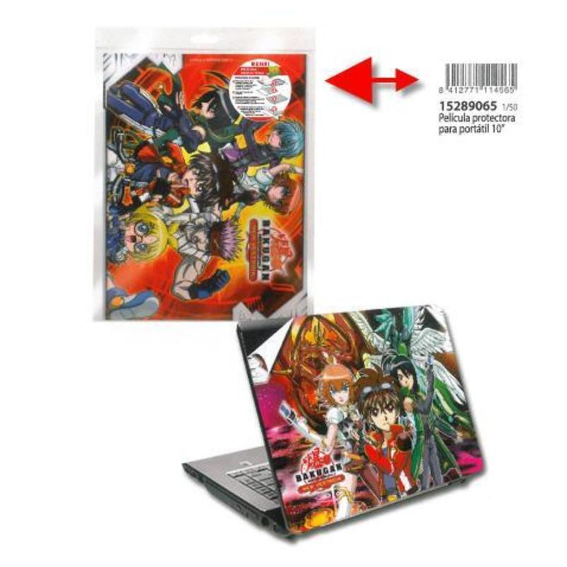 LAMINA PROTECTORA ORDENADOR ENRI 11 BAKUGAN NEW VESTROIA 10'' 15289065