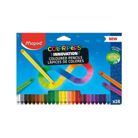 CERAS MAPED COLOR'PEPS INFINITY INNOVATION ESTUCHE 24 COLORES 861601