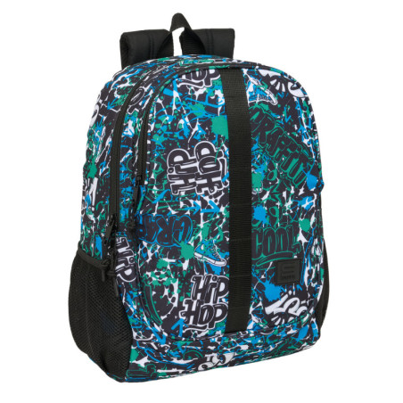 MOCHILA ADAPT.CARRO SAFTA GRAFFITI "GO" SAFTA26 642622665 44X32 UNIDAD
