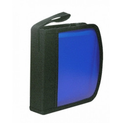 ARCHIVADOR CD PRYSE DENIM AZUL 24CD PLASTICO ^