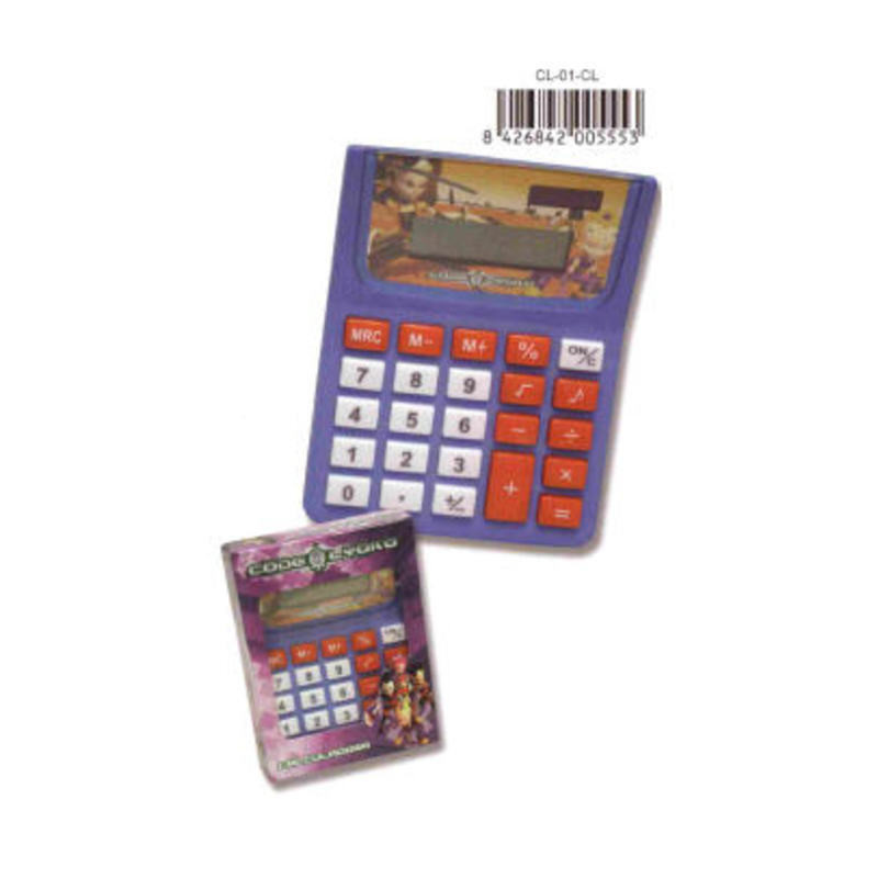 CALCULADORA CYP CODIGO LYOKO MUSICAL SOLAR CL-01-CL ^