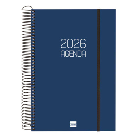 AGENDA OPAQUE E11 1DP 2026 AZUL+ FINOCAM26 742871026 175 X 29 X 242 MM