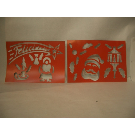 PLANTILLA NIEVE PARA CRISTALES 37778 ^