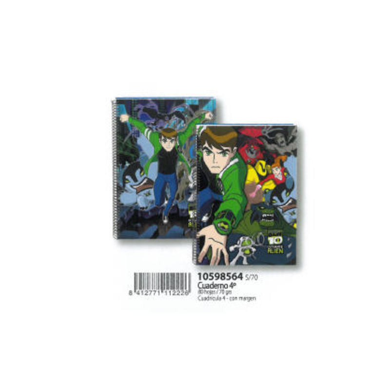 LAMINA PROTECTORA ORDENADOR ENRI 11 BEN 10 ULTIMATE ALIEN 10'' 15288665