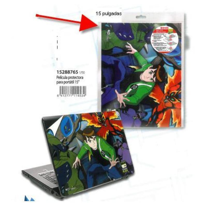 LAMINA PROTECTORA ORDENADOR ENRI 11 BEN 10 ULTIMATE ALIEN 15'' 15288765