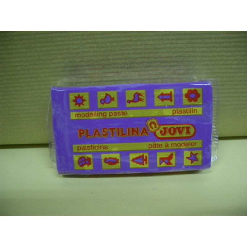 PLASTILINA JOVI 70/14 PEQUEÑA LILA UNIDAD