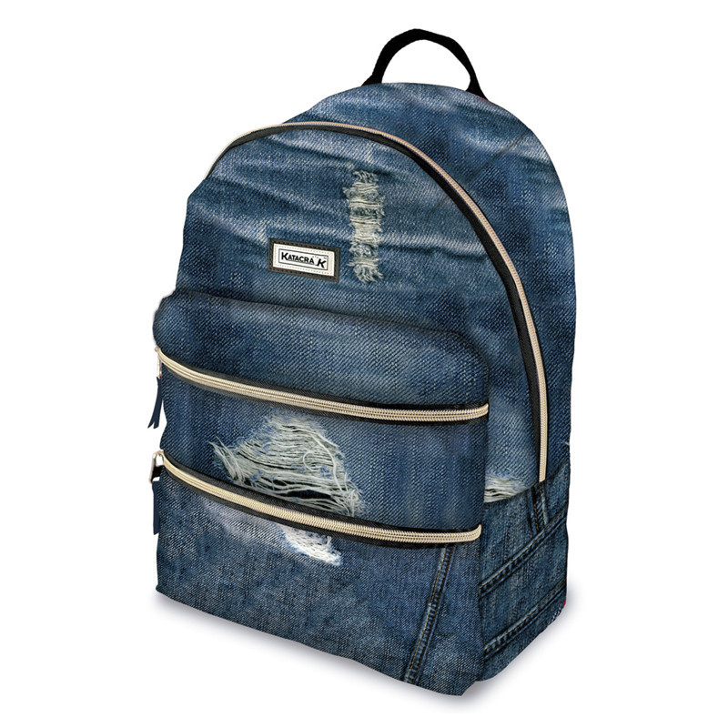 MOCHILA 1 CREMALLERA 2 BOLSILLOS SENFORT19 KATACRAK JEANS 15/03/17 119318