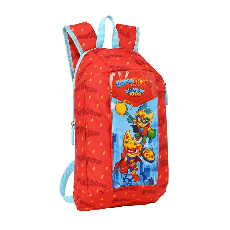 MINI MOCHILA BOLSILLO VERTICAL SUPERTHINGS "KAZOOM KIDS" 612276821 39*22 SAFTA22