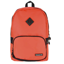 MOCHILA DOBLE CREMALLERA C/FUNDA PORTATIL SENFORT19 KATACRAK NEON NARANJA 1403084