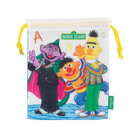 BOLSA MERIENDA SAFTA 12 BARRIO SESAMO 25CM 811145237 ^