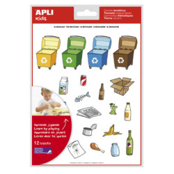 GOMETS RECICLAJE REMOVIBLES BOLSA 12HJ 276u. APLI 12788
