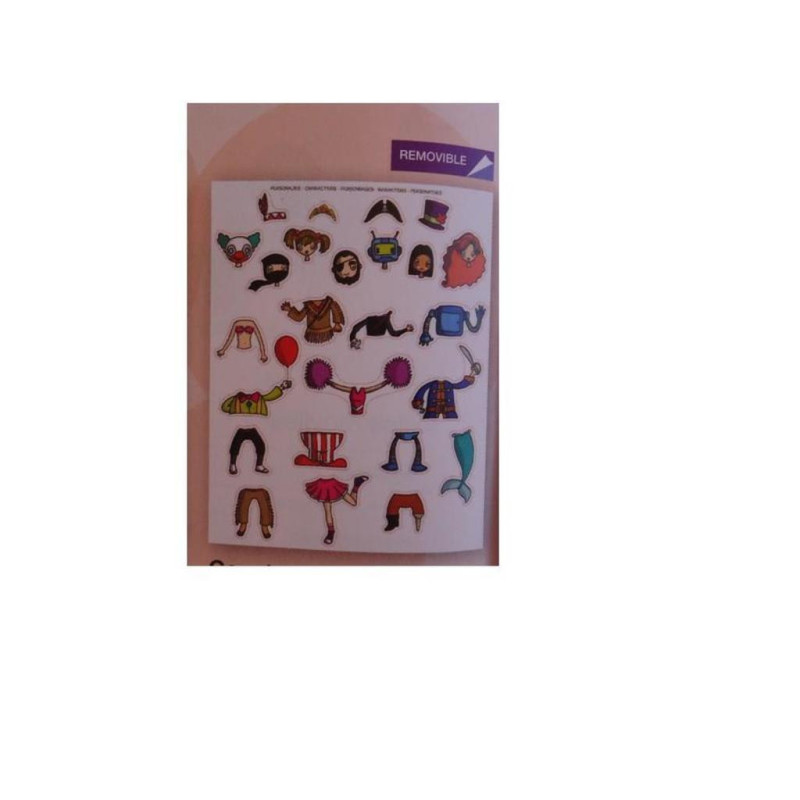 ETIQUETAS APLI GOMETS ETNIAS 3H REF.13151 ^