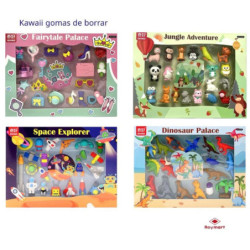 SET GOMA DE BORRAR ALEX BOG QIHAO SURTIDOS 4 MODELOS KG-8220