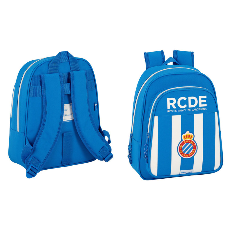 MOCHILA INFANTIL ADAPT.CARRO RCD ESPANYOL SAFTA26 611753524 33X27 UNIDAD