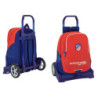 MOCHILA 665 + CARRO EVOLUTION ATLETICO DE MADRID "CORAJE" 43*33 611858860 SAFTA18