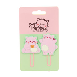 BLISTER CLIPS PEMBE "THE PINK CAT" SAFTA26 512646078 12,5X7,5 UNIDAD