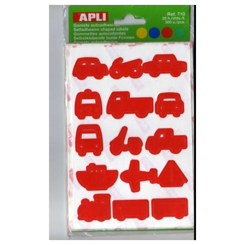 ETIQUETAS APLI GOMETS AUTOMOCION 710 ^