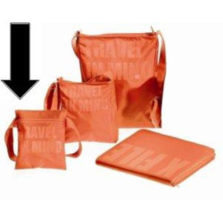 BANDOLERA DIVINAS TRAVEL IN MIND VERTICAL NEGRO 28CM 18874 ^